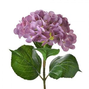 Fialová umělá dekorace květina hortenzie Hydrangea - 67cm 5PL0069 obraz