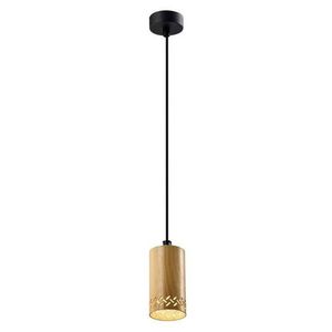 Závěsná lampa TUBO 1xGU10 10cm Candellux Hnědá obraz