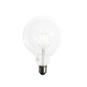 E27 dimbare LED spiraal filament G125 5W 450 lm 2200K obraz