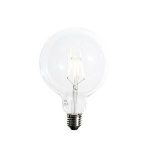 E27 dimbare LED spiraal filament G125 5W 450 lm 2700K obraz