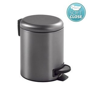 Gedy POTTY odpadkový koš 5l, Soft Close, gun metal 330981 obraz