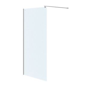 CERSANIT Sprchová zástěna WALK-IN MILLE CHROM 100x200, čiré sklo S161-001 obraz