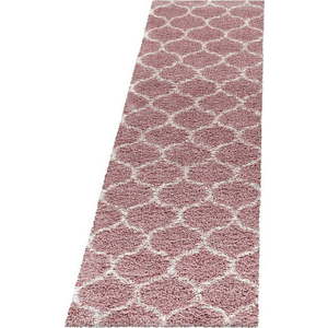 Růžový běhoun 80x250 cm Salsa – Ayyildiz Carpets obraz