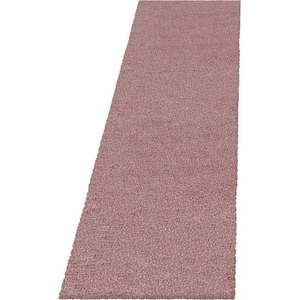 Růžový běhoun 80x250 cm Fluffy – Ayyildiz Carpets obraz