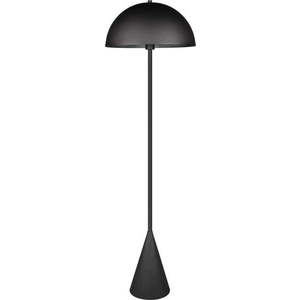 Černá stojací lampa (výška 130 cm) Alfie – Trio obraz