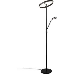 Černá LED stojací lampa (výška 180 cm) Willis – Trio obraz