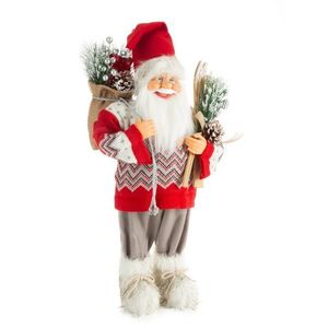 ArtFir Vánoční dekorace SANTA CLAUS 81B | červená/bílá 37 x 19 x 60 cm obraz