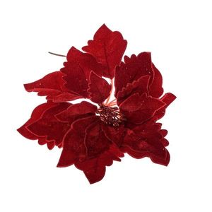 Velký květ Poinsetie, 23 x 19 x 23 cm obraz