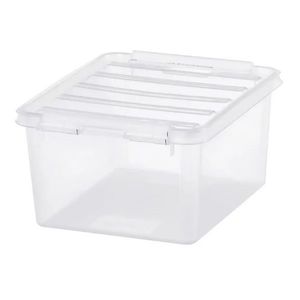 SmartStore Úložný box s bílými klipy Classic, 2 l obraz