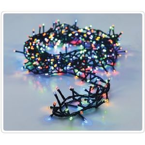 Světelný vánoční řetěz Twinkle barevná, 400 LED obraz