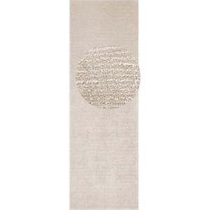 Béžový běhoun Mint Rugs Supersoft, 80 x 250 cm obraz