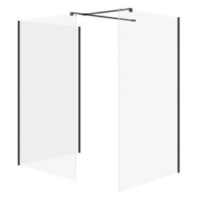 CERSANIT SET B811 WALK-IN MILLE ČERNÁ 90X90X90X200 VIR S601-198 obraz