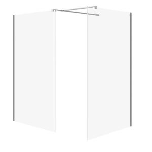 CERSANIT SET B796 WALK-IN MILLE CHROM 120X90X200 VIR S601-183 obraz