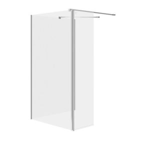 CERSANIT SET B800 WALK-IN MILLE POHYBLIVÁ STĚNA CHROM 90X100X30X200 VIR S601-187 obraz