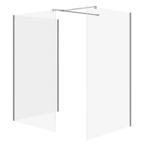 CERSANIT SET B810 WALK-IN MILLE CHROM 90X90X90X200 VIR S601-197 obraz