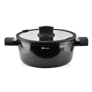 Hliníkový hrnec VALERIAN ALLESKEN ILAG Ultimate NON STICK 4, 1 l černý obraz