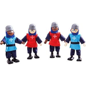 Bigjigs Toys Postavičky středověkých rytířů KNIGHTS obraz