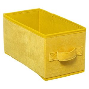 DekorStyle Úložný Box Yellowday 15x31 cm žlutý obraz