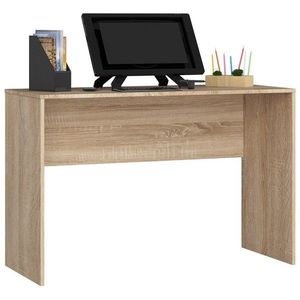 Ak furniture Volně stojící psací stůl B-17 120 cm dub sonoma obraz