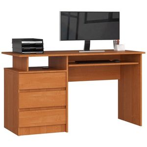 Ak furniture Volně stojící psací stůl CLP 135 cm olše obraz