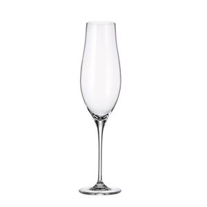 Crystal Bohemia Limosa flute 200 ml 6 ks obraz