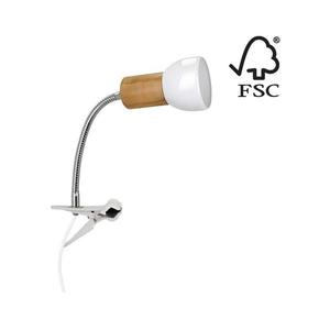 2224160WF - Lampa s klipem SVENDA 1xE27/60W/230V obraz