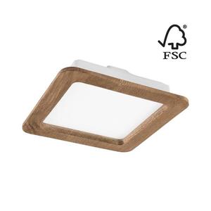 LED Podhledové svítidlo WOODY SPOT LED/17W/230V 3000K ořech 18, 5x18, 5 cm obraz