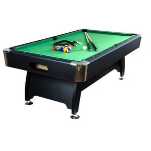 GamesPlanet® 7310 pool billiard kulečník s vybavením, 8 ft obraz