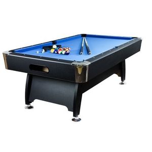 GamesPlanet® 8675 pool billiard kulečník s vybavením, 8 ft obraz