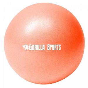 Gorilla Sports mini míč na pilates, 28 cm, oranžový obraz