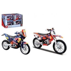 Motorka Bburago 1: 18 Red Bull Race 11cm kov/plast 2 druhy v krabičce 17x11x7cm 12ks v boxu obraz