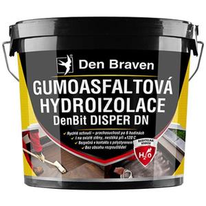 Gumoasfaltová hydroizolace Den Braven DenBit DISPER DN 10 kg obraz