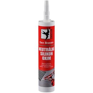 Silikon neutrální Den Braven OXIM černý 280 ml obraz