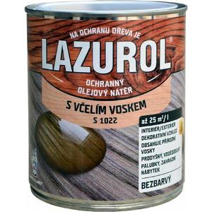 Lazurol S1022 lak s voskem na dřevo 0, 75l obraz