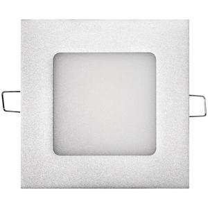 LED podhledové svítidlo PROFI stříbrné, 12 x 12 cm, 6 W, neutrální bílá obraz