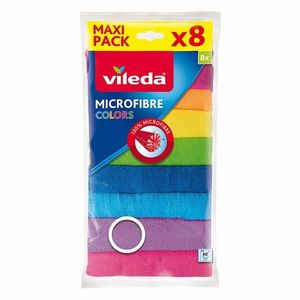 Utěrky z mikrovlákna colors 8 kusů Vileda obraz