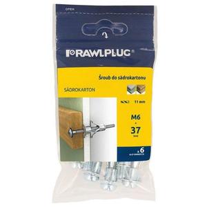Kotva do sádrokartonu SM 12 se šroubem M6x37 mm (6 ks) obraz