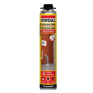 Soudal montážní pěna nízkoexpanzní pistolová 750 ml obraz