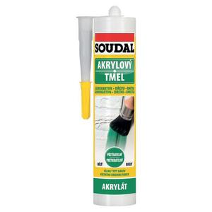 Soudal akrylový tmel bílý 280 ml obraz