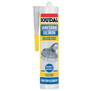 Soudal sanitární silikon neutrální bílý 280 ml obraz