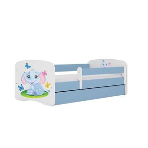 Dětská postel Babydreams+M modrá 70x140 Slon obraz