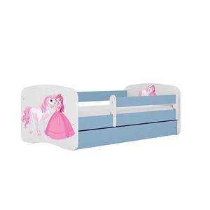 Dětská postel Babydreams+SZ modrá 80x160 Princezna 2 obraz