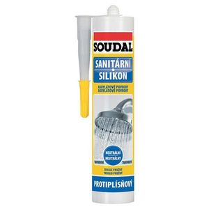 Soudal sanitární silikon neutrální transparentní 280 ml obraz