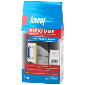 Spárovací hmota Knauf Flexfuge Zementgrau 5 kg obraz