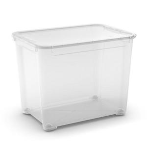 Box s víkem 70l transparentní obraz