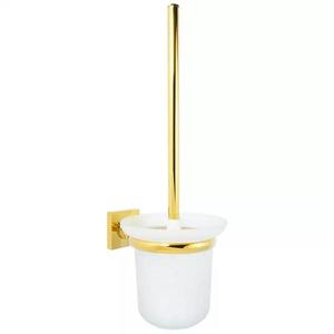 Nástěnný držák na WC štětku Nero Gold CKG-7824 84 obraz