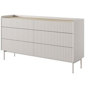 Komoda Level C 153 6S beige/dub scandi obraz