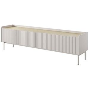 TV stolek Level RTV E 181 2d Beige/ dub Scandi obraz