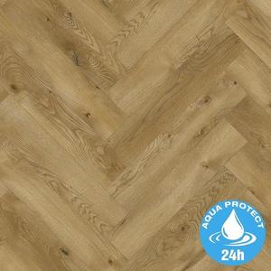 Laminátová podlaha voděodolná Dub Royal 8mm AC5 Herringbone WR 64832 obraz