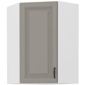 Kuchyňská Skříňka STILO CLAYGREY/BÍLÝ 60X60 GN-90 1F (45°) obraz